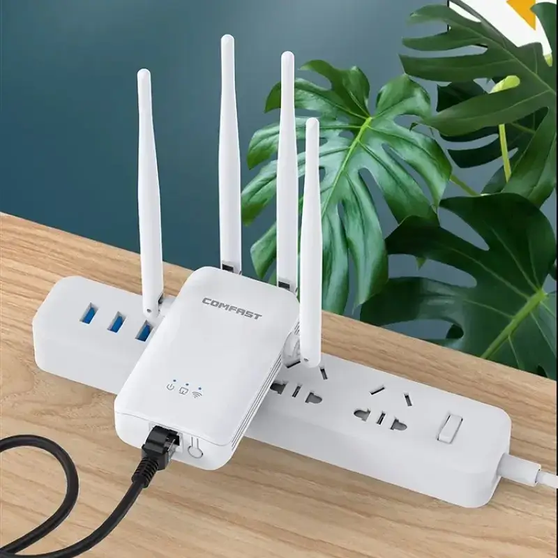 RÃ©pÃ©teur wifi comfast 4 antennes